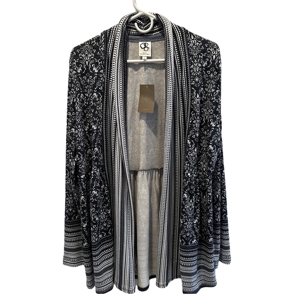 Anthropologie One September open Jacket tapered waist L